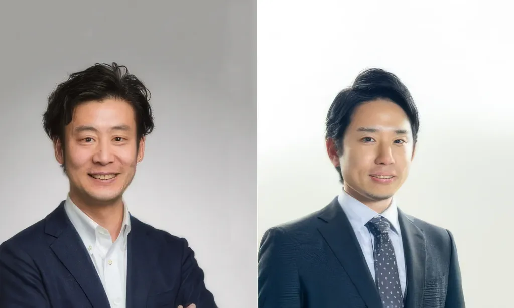 Portrait of Yasuyuki Kato, President & CEO, GLOBIS USA and Yushiro Kato, President of Caddy