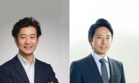 Portrait of Yasuyuki Kato, President & CEO, GLOBIS USA and Yushiro Kato, President of Caddy