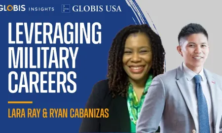 GLOBIS Insights and GLOBIS USA banner: Leveraging Military Experience into Business