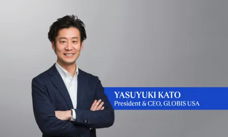 Portrait of Yasuyuki Kato, President & CEO, GLOBIS USA